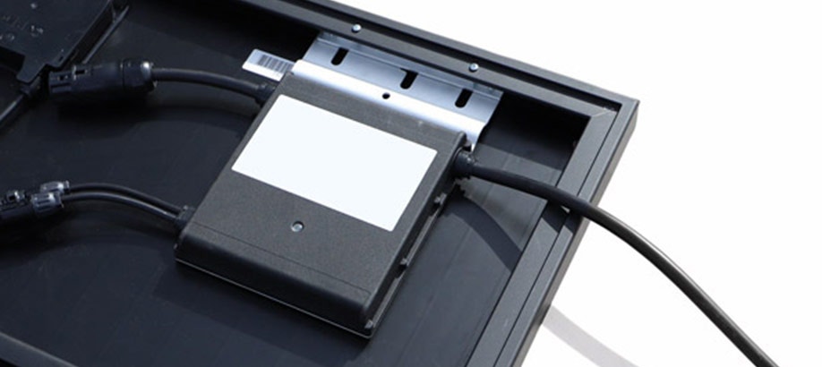 Dettaglio pannello solare Sonnenkraft Plug-In dettaglio