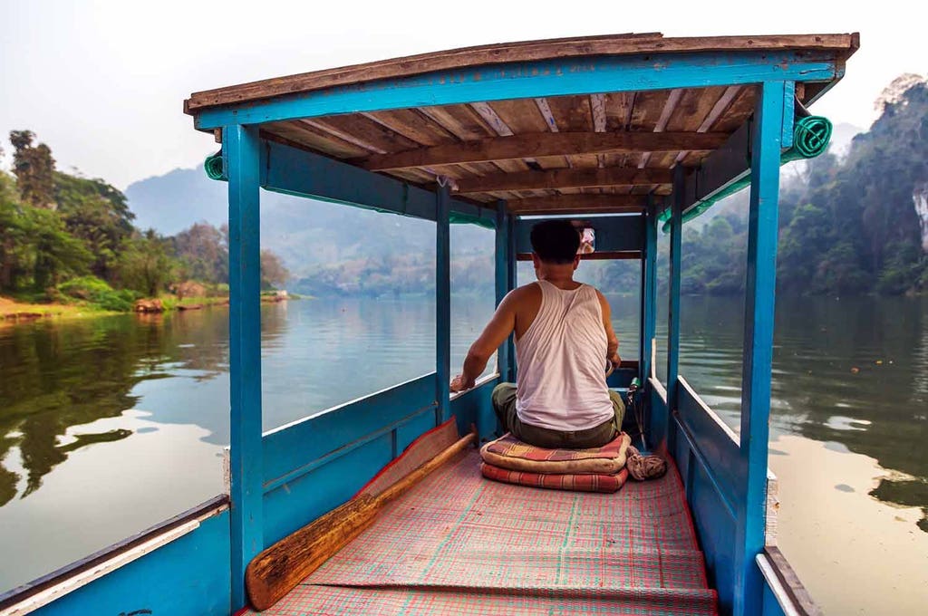 laos boat tour