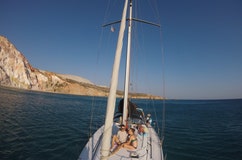 Folegandros to Milos southern coast