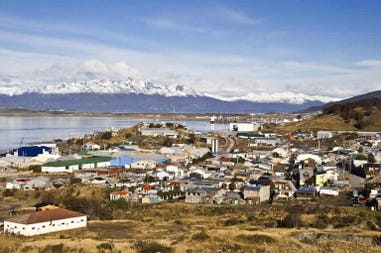 Vista di Ushuaia, Argentina