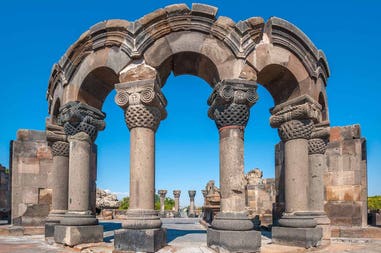 Armenia Zvarnots temple