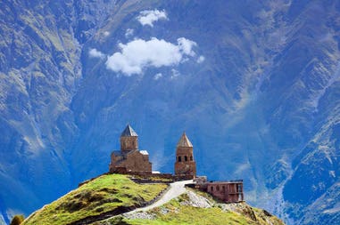 Georgia Gergeti castle