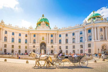 Alte Hofburg a Vienna in Austria