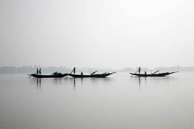 Bangladesh barche di legno