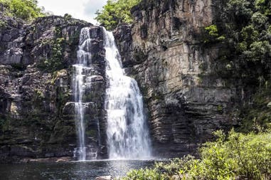 Brasile Chapada dos Veadeiros cascata