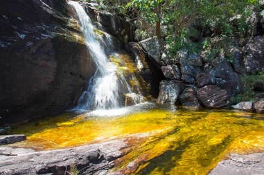Brazil Chapada dos Vedeiros waterfall