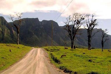 Brasile Santa Catarina strada sterrata