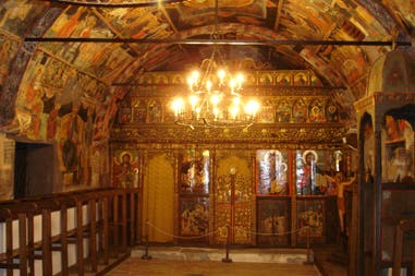 Inside of the church in Arbanasi in Bulgaria
