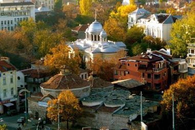 Panoramica città parte vecchia - Plovdiv