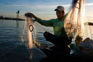 Cambodia fishermen