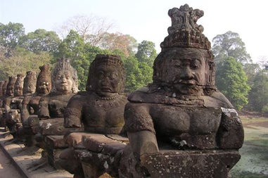 Angkor Tom in Cambodia