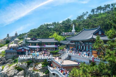 South Korea Busan temple