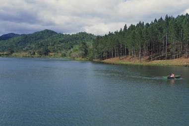 View of Las Terrazas community in Cuba
