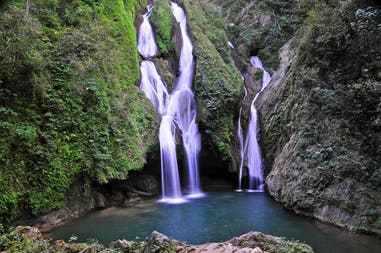 Tropes de Collante waterfall in Havana