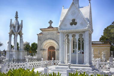 Vista del cimitero di Cristoforo Colombo