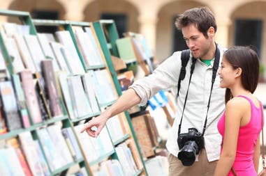 Mercato dei libri usati a L'Avana a Cuba