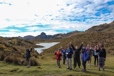 Ecuador escursionisti