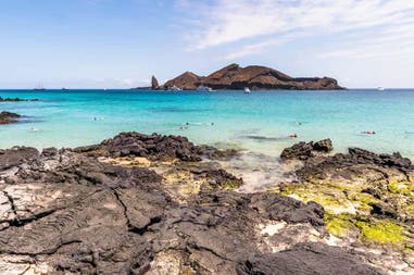 Galapagos spiaggia