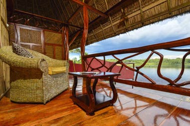 Ecuador Napo Wildlife Center room