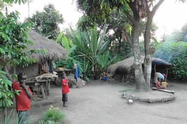 Villaggio Ari a Jinka in Etiopia