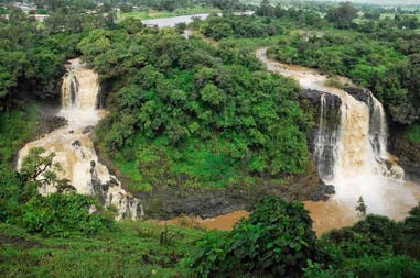 Blu Nile's waterfalls in Ethiopia