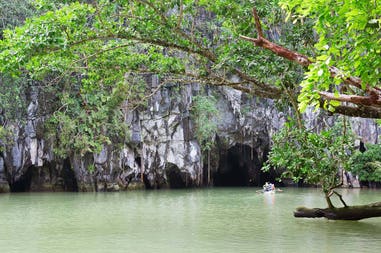 Filippine Puerto Princesa fiume sotterraneo