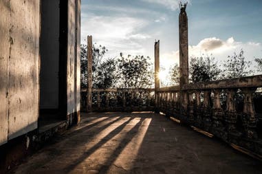 Filippine Cape Bolinao rovine