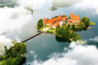 Lituania castello di Trakai