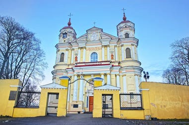 Lituania Vilnius chiesa 