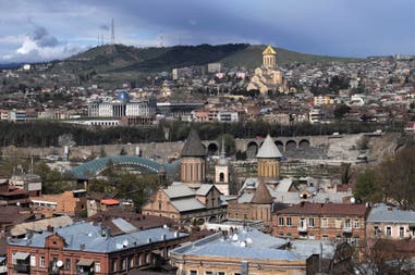 Georgia Tbilisi view