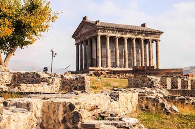 Tempio pagano di Garni in Armenia