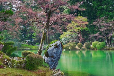 Giappone Kanazawa giardini Kenrokuen