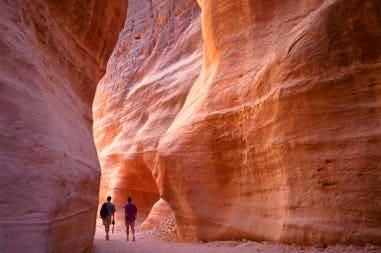 Al Siq ingresso a Petra in Giordania