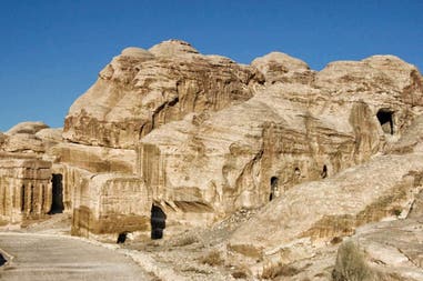 View of the landscape in Jordan