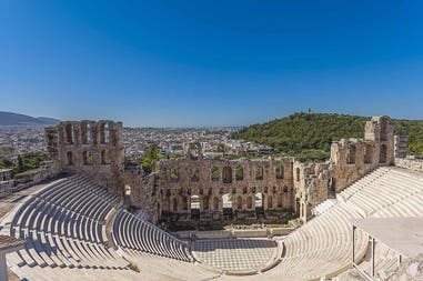 Grecia Atene Odeon di Erode