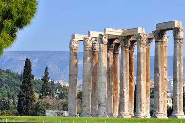 Grecia Atene Tempio di Giove olimpico