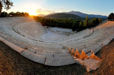 Grecia Epidauro teatro