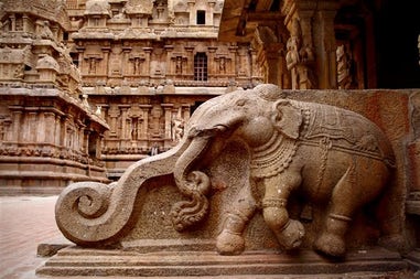 Brihadeshwara Temple a Thanjavur in India