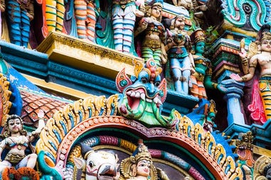 Tempio Hindu a Madurai, India