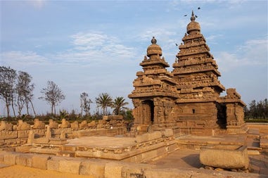 Temple in Mahabalipuram in India
