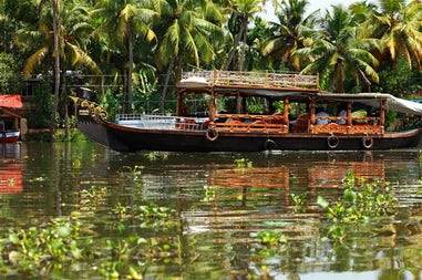 Backwater in Cochi, India