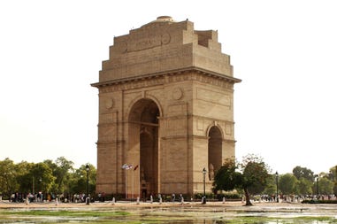 The Indian Gate in New Delhi, India