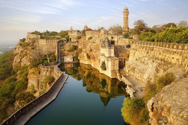The Chittogarh fort in India