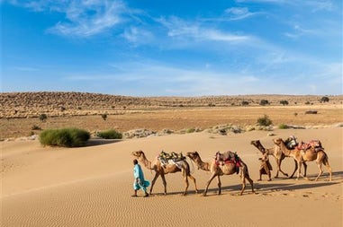 Il deserto del Rajasthan in India