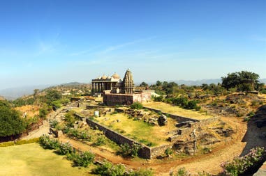 A landscape of the Rajasthan state in India