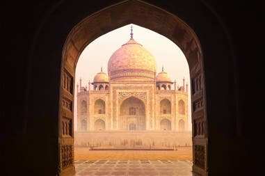 Il Taj Mahal di Agra in India