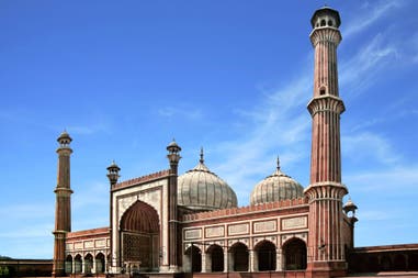 La Moschea di Delhi in India