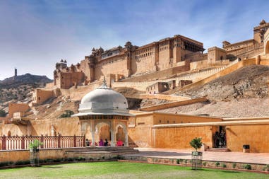 The Amber fort of Jaipur in India