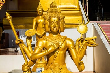 Statuetta tempio Brahma a Pushkar in India