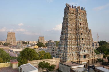 The Sri Meenakshi temple of Madurai in India